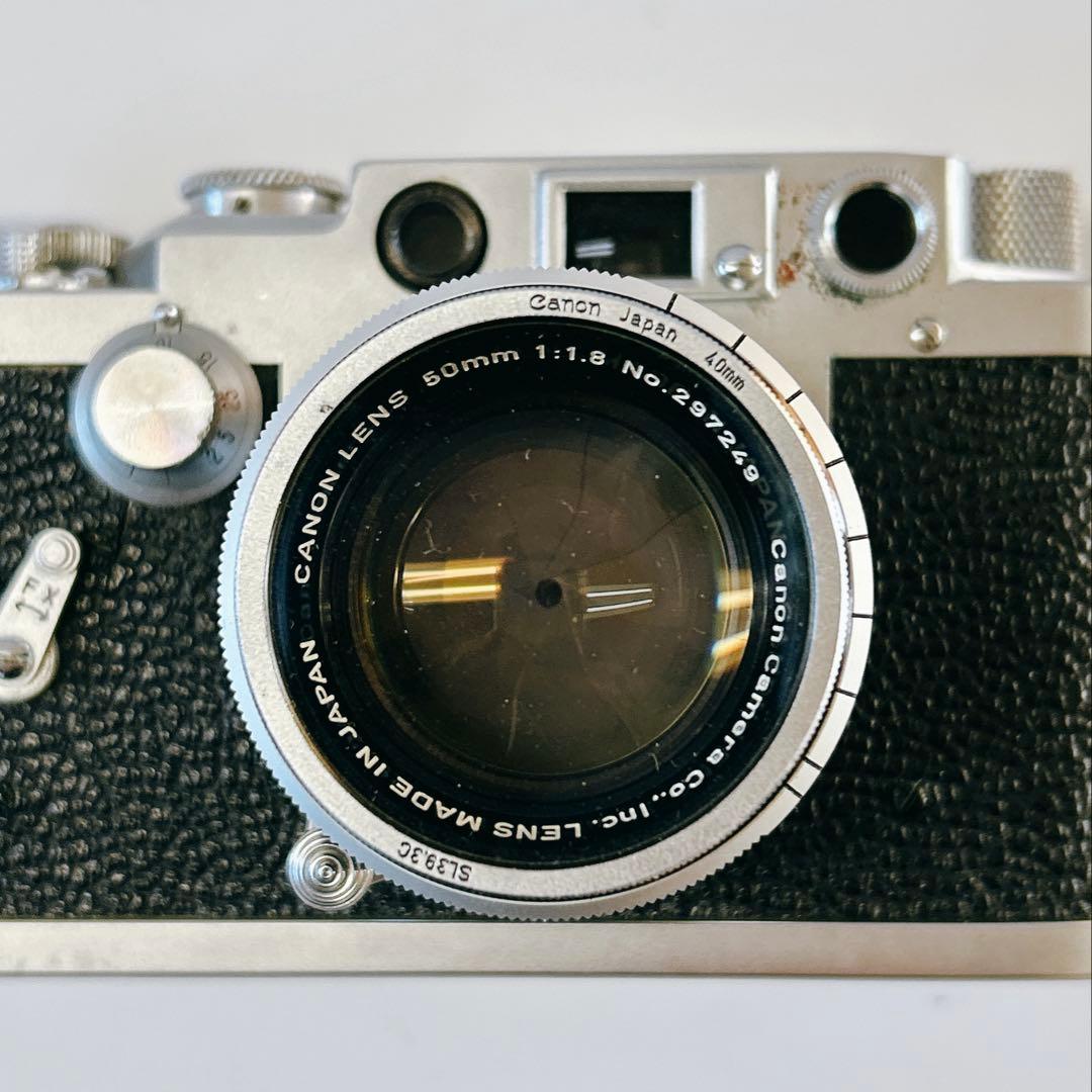Canon Leotax レンジファインダーカメラ50mm f/1.8動作未確認