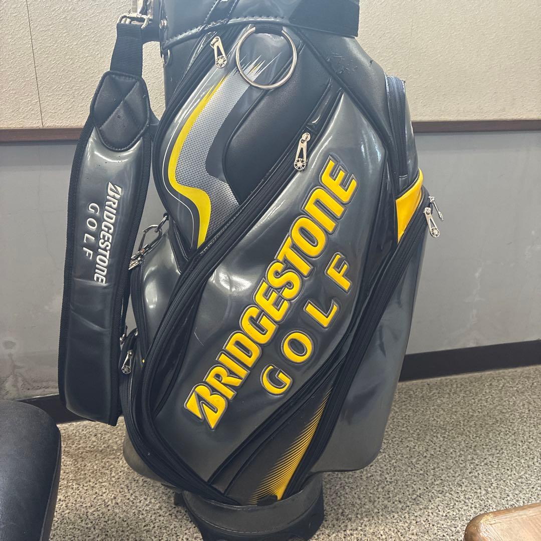 BRIDGESTONE GOLF キャディバッグ ブラック/イエロー