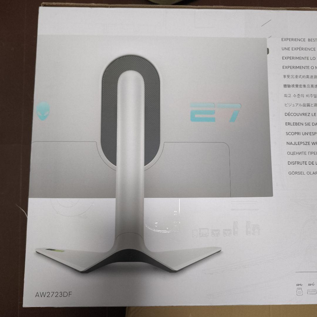 ALIENWARE AW2723DF 27インチモニター