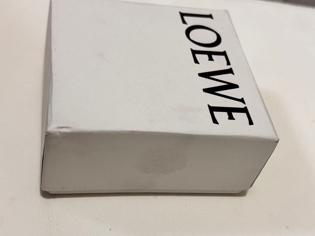 -田中-LOEWE グリーンレザー 名刺入れ