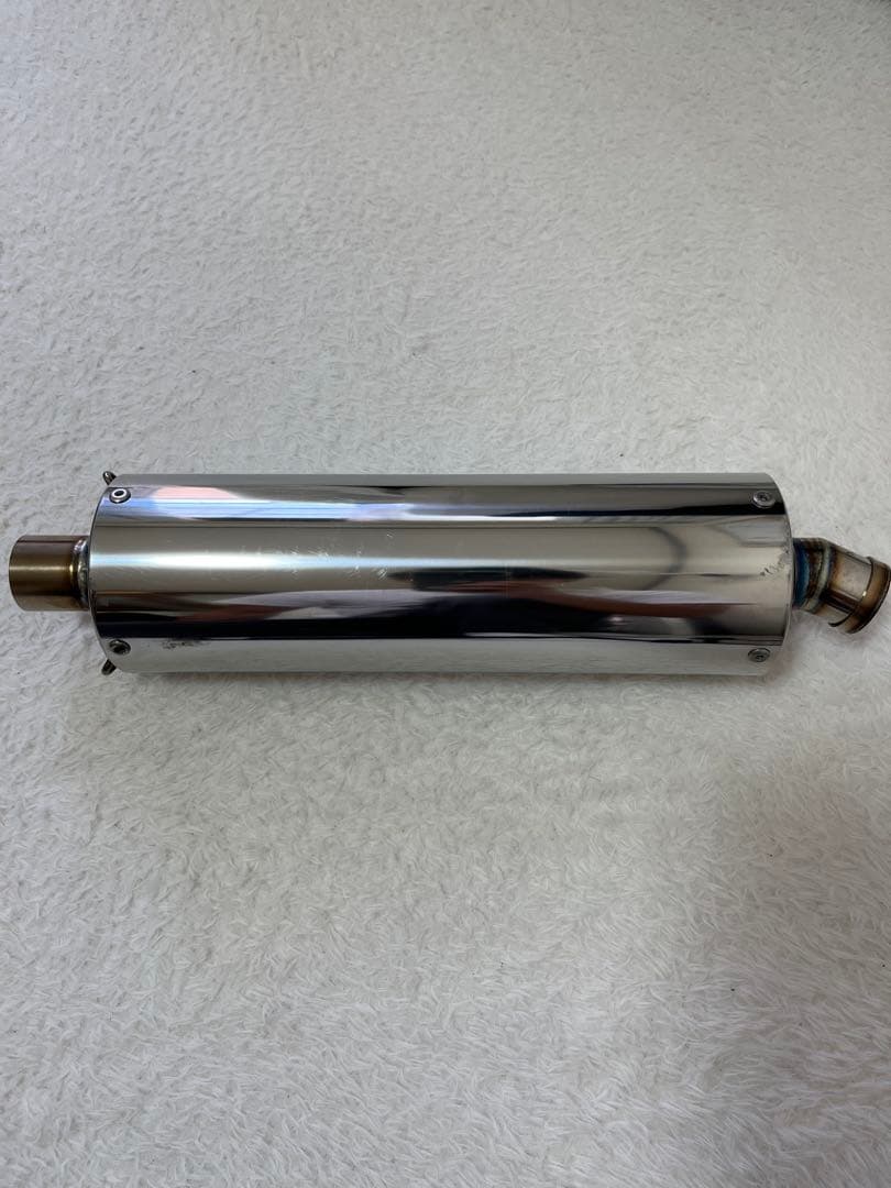 4ストジョグ　ガレージバルマフラー