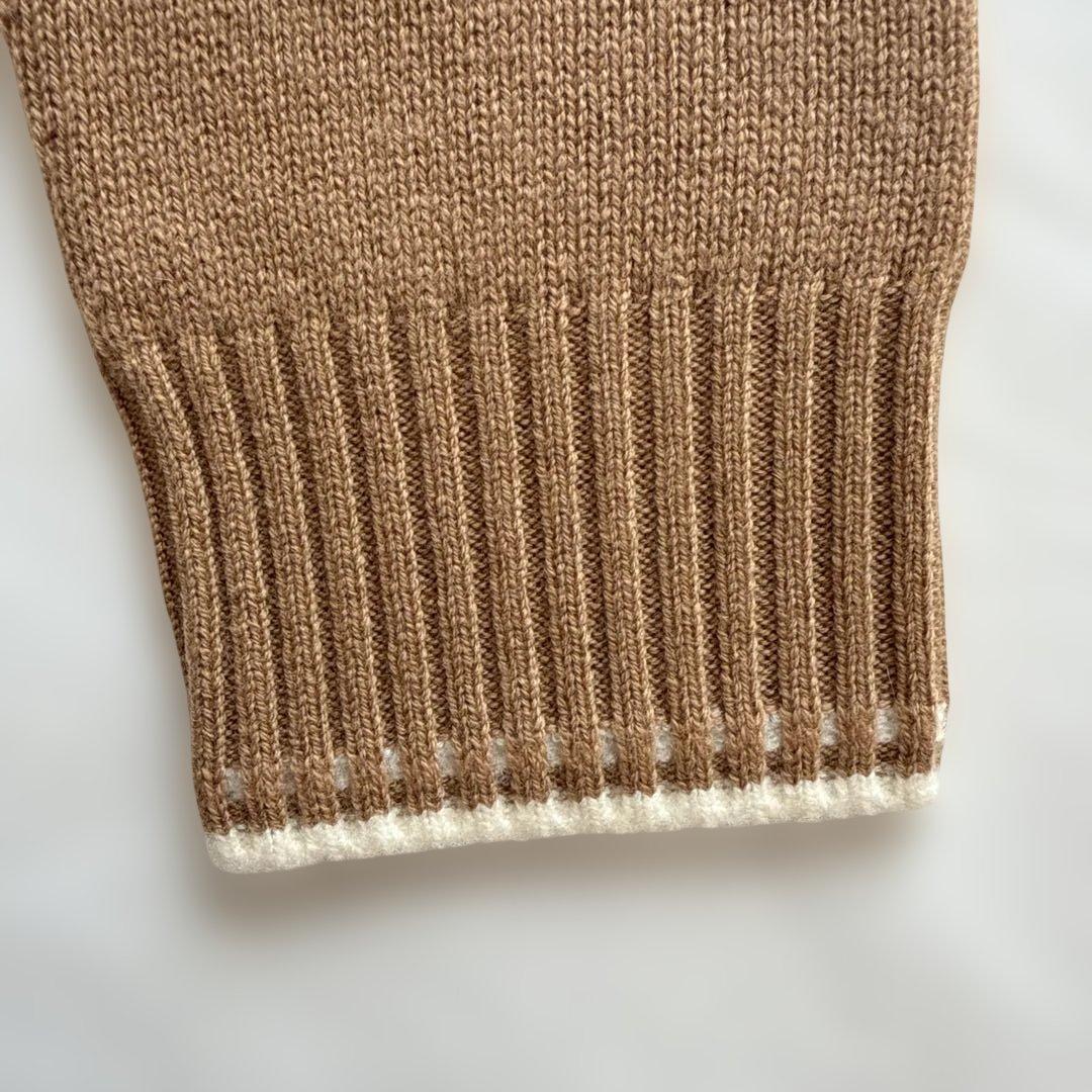 コーチ　タートルネックセーター　ウール素材　メンズM ホース&キャリッジ