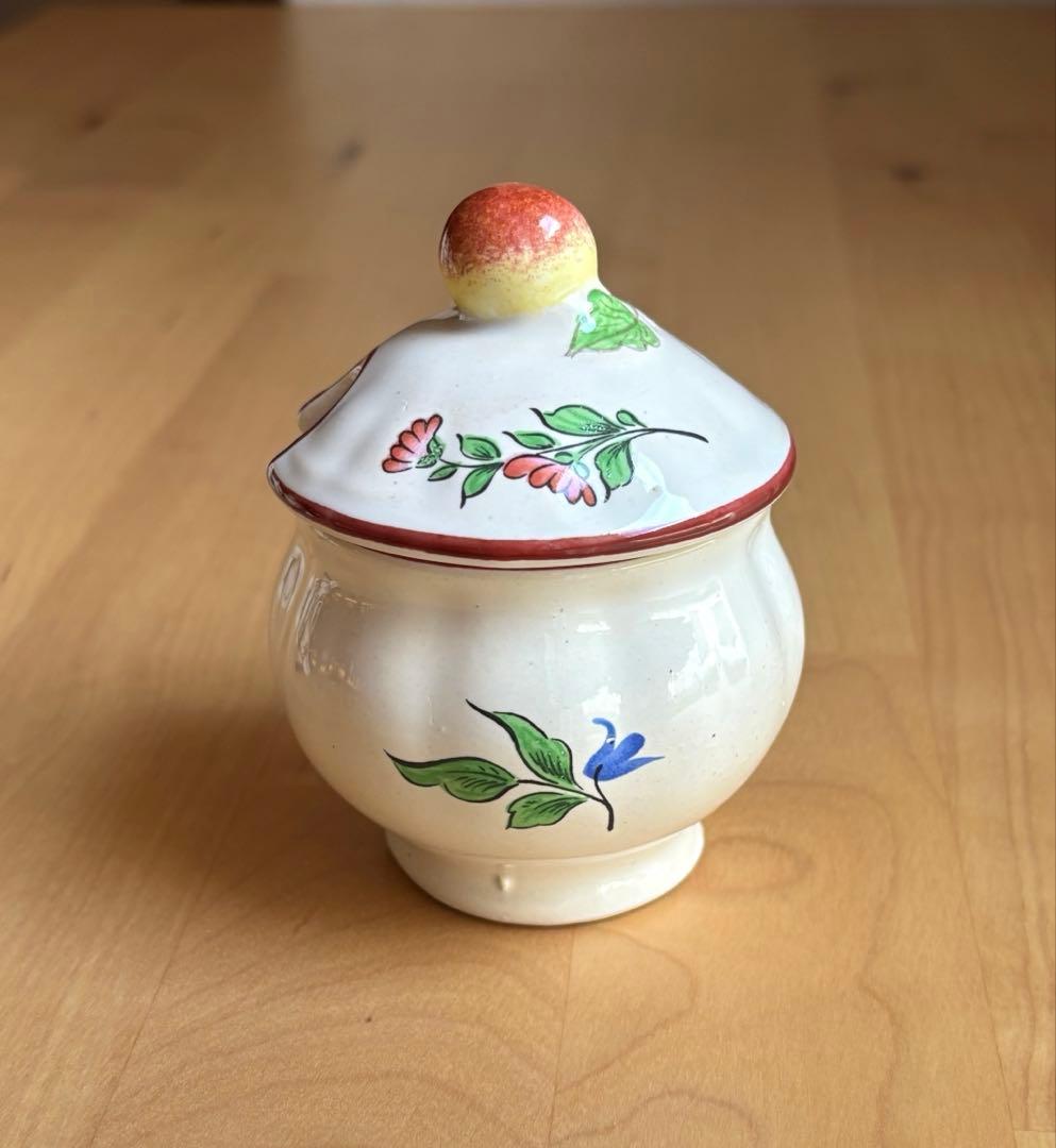 フランス K&G リュネヴィル マスタードポット 完品