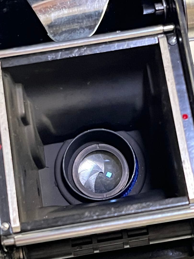 TOYOCAFLEX 二眼レフカメラ レンズ8cm f3.5 革ケース美品