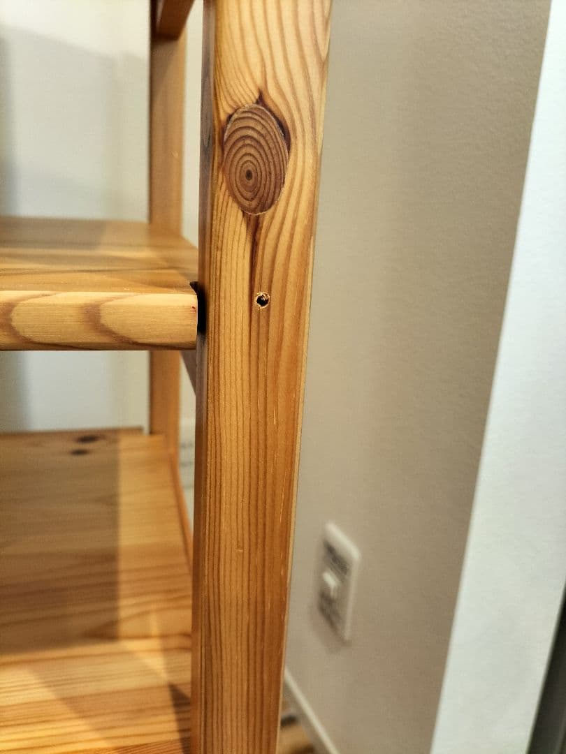 【無印良品】パイン材ユニットシェルフ　中　棚板2枚付き