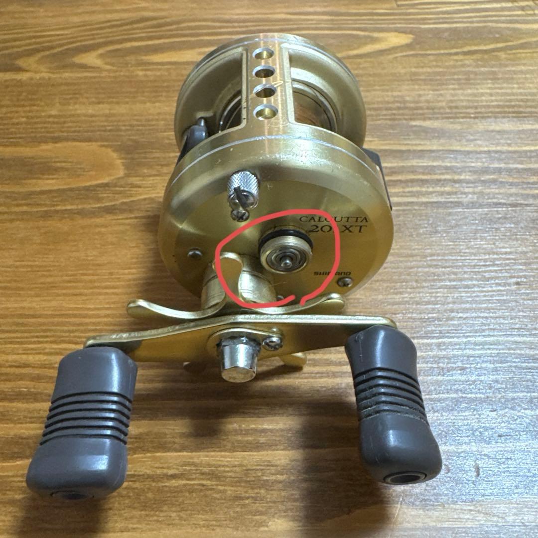 SHIMANO CALCUTTA ゴールド リール