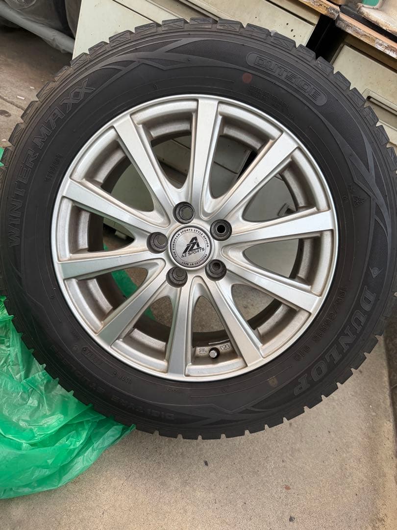 15インチ AZSPORTS アルミホイール WINTER MAXX WM01