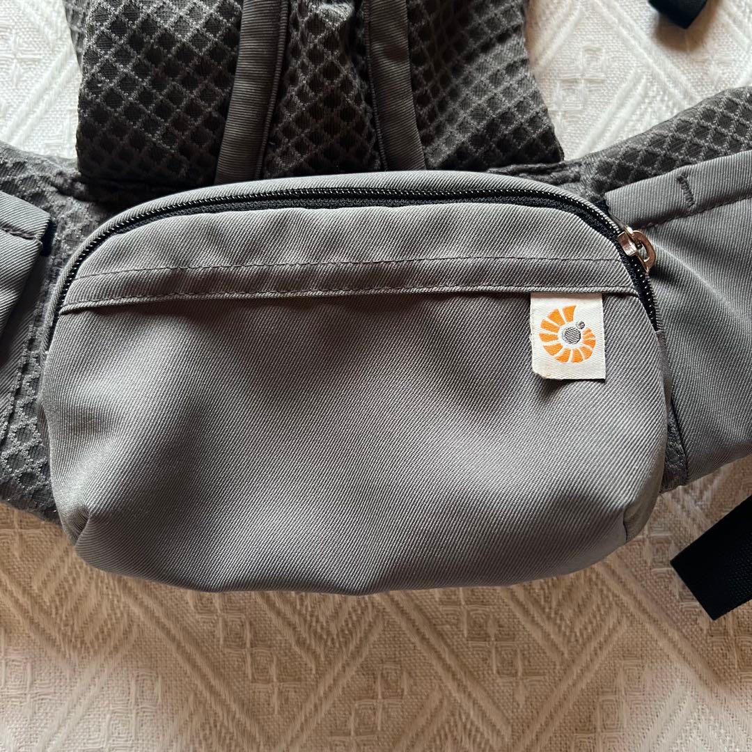 エルゴベビー　ergobaby 抱っこ紐　グラファイトグレー　オムニブリーズ