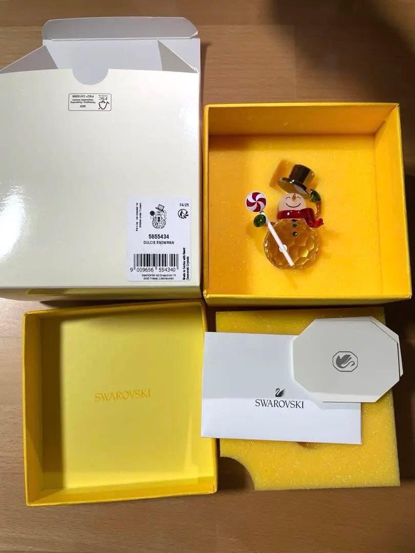 【新品】スワロフスキー Holiday Cheers Dulcis スノーマン