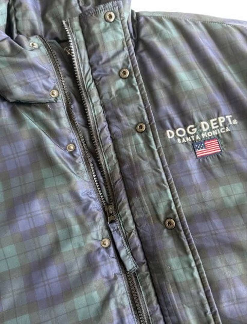 2025AW 新作 DOG DEPT sanpoコート ブラックウォッチ