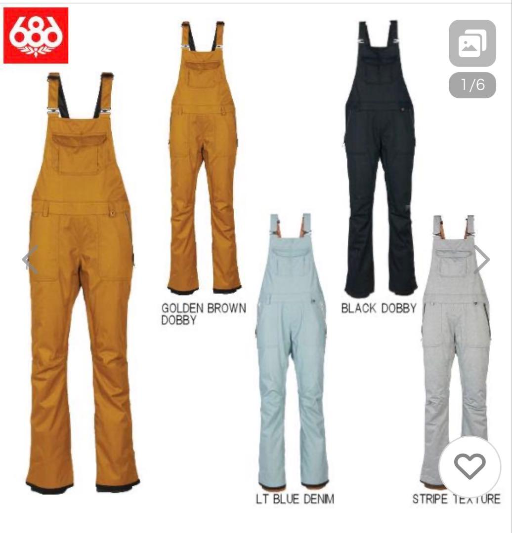 686 シックスエイトシックス スノージャケット、ビブパンツ