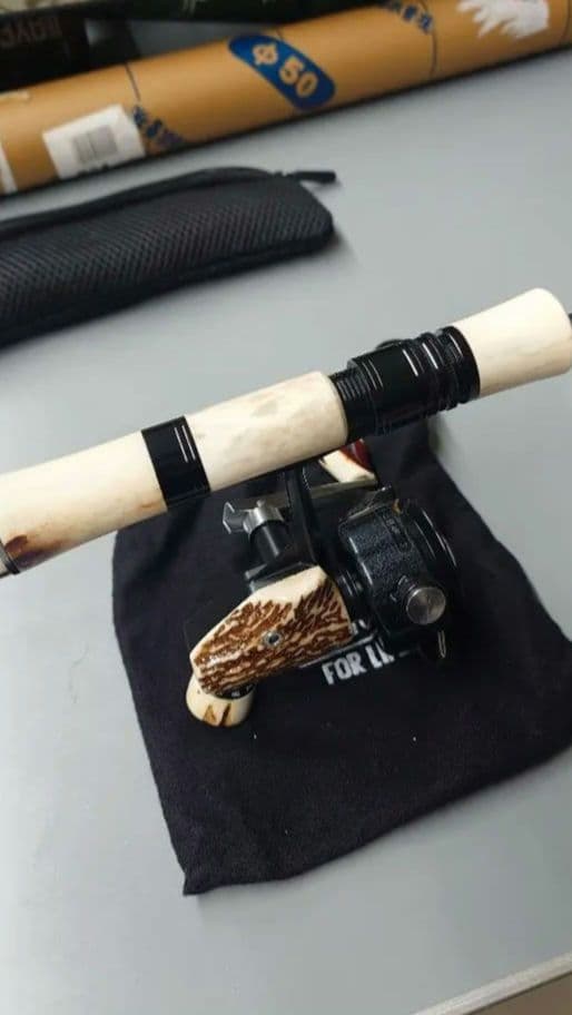 ABU Cardinal 3X B II &ボロンハンドル&ブランクのセット