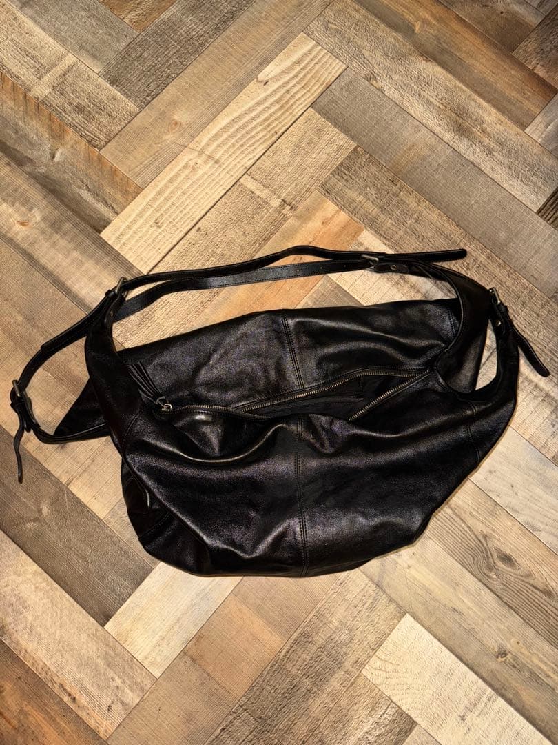 Simple Project レザー　ショルダーバッグ　モード　Y2K