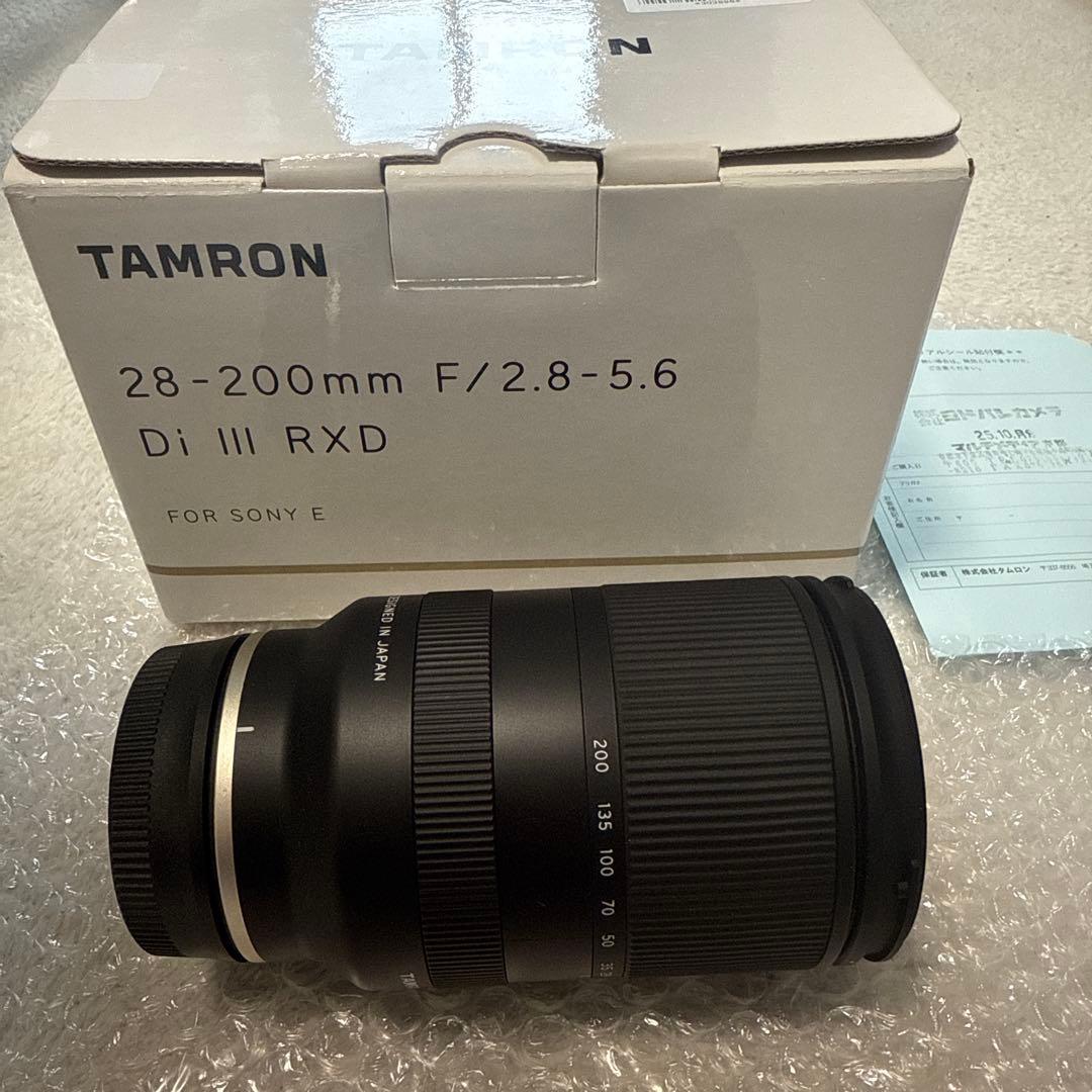 【値下○】TAMRON28-200mm F/2.8-5.6 Di III RXD