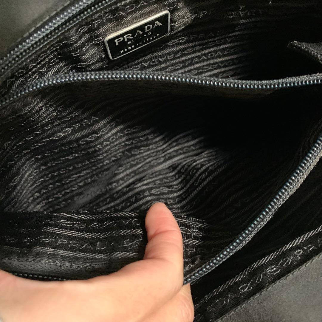PRADA プラダ カバン バッグ トートバッグ ショルダーバッグ 黒 ブラック