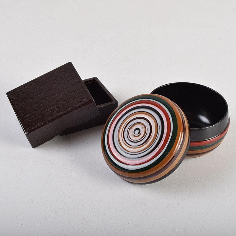 茶道具　御所篭　茶籠　香合　茶碗など　五点　一式　仕覆付　D　R9448