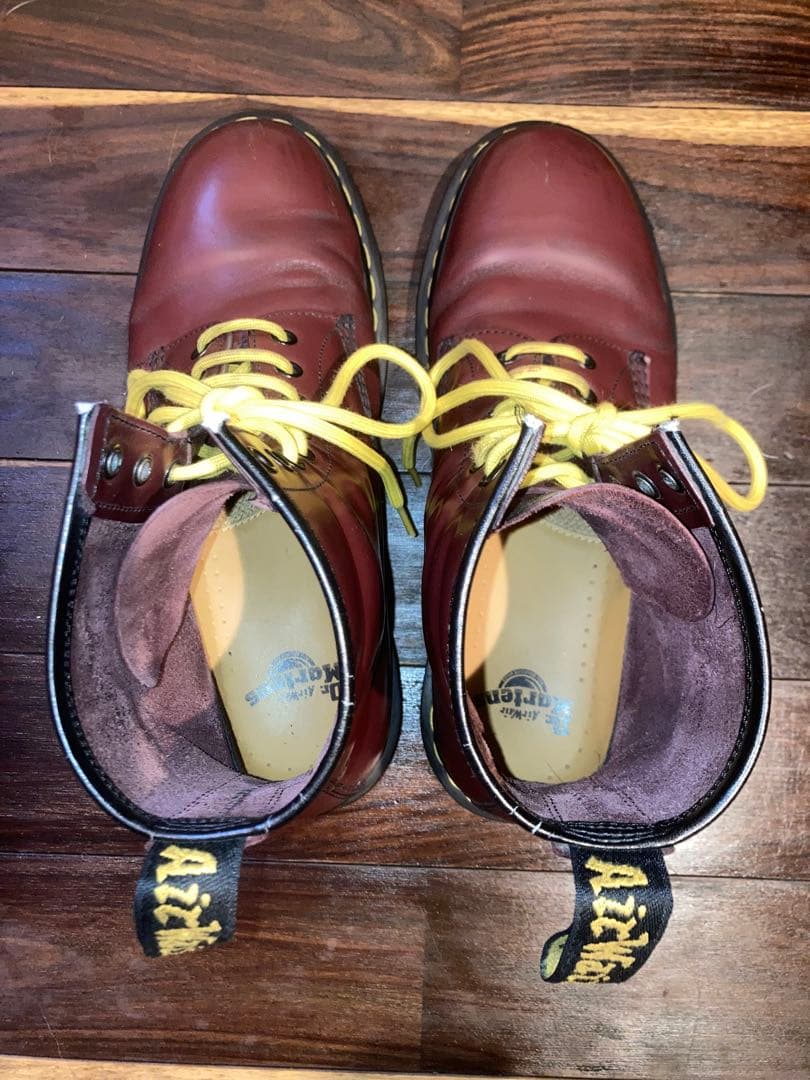 Dr.Martens 8ホール チェリーレッド UK9/28.0cm