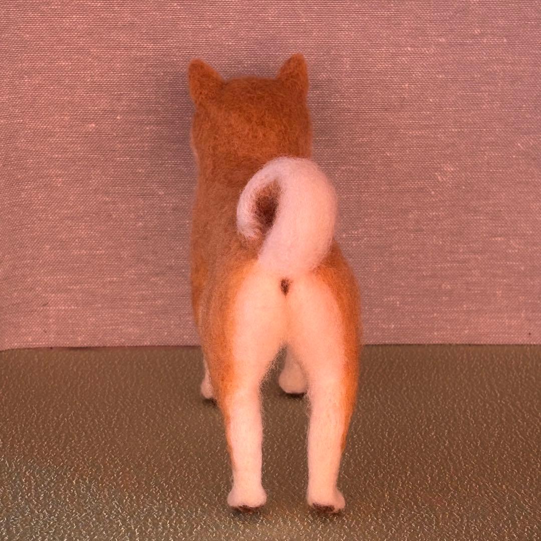 柴犬　羊毛フェルト　ハンドメイド　No.105
