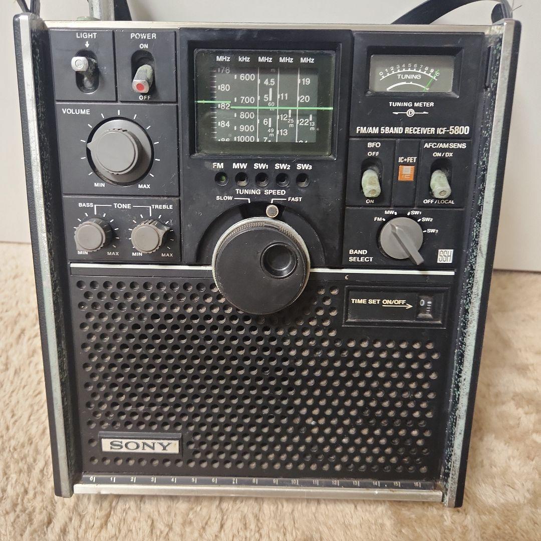 【1150】SONY ICF-5800 スカイセンサー5800