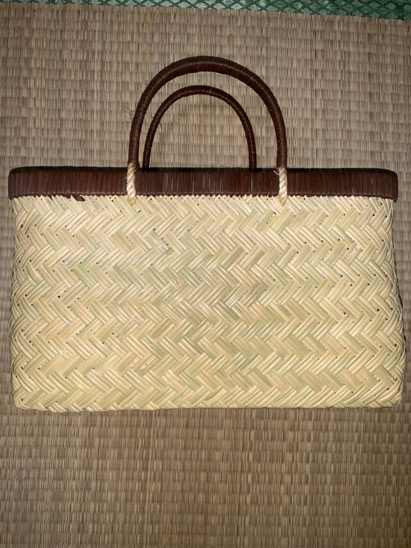 鳥越竹細工　市場かご　新品　大中小サイズ3点セット●期間限定●