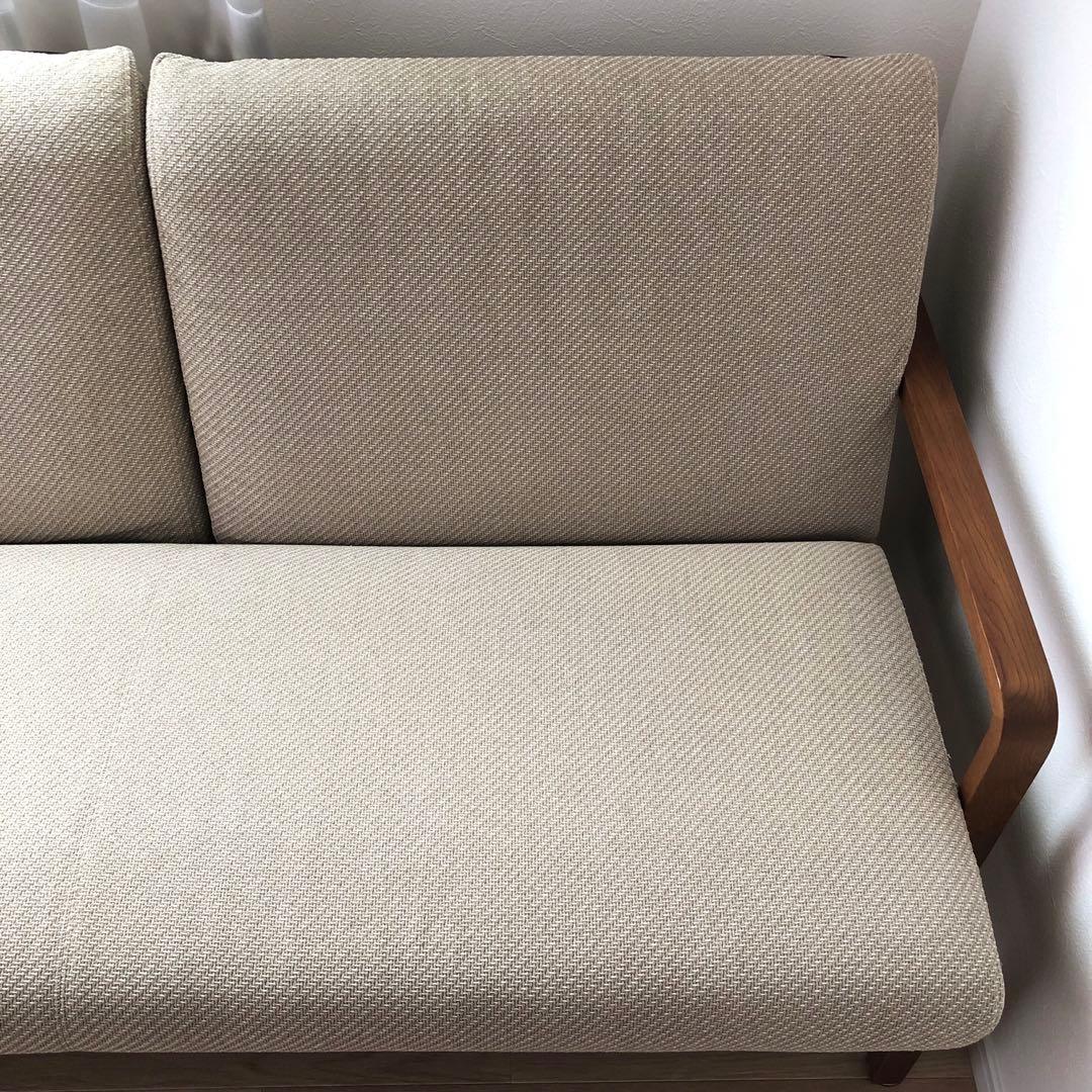 karimoku カリモク 2人掛けロング ソファ