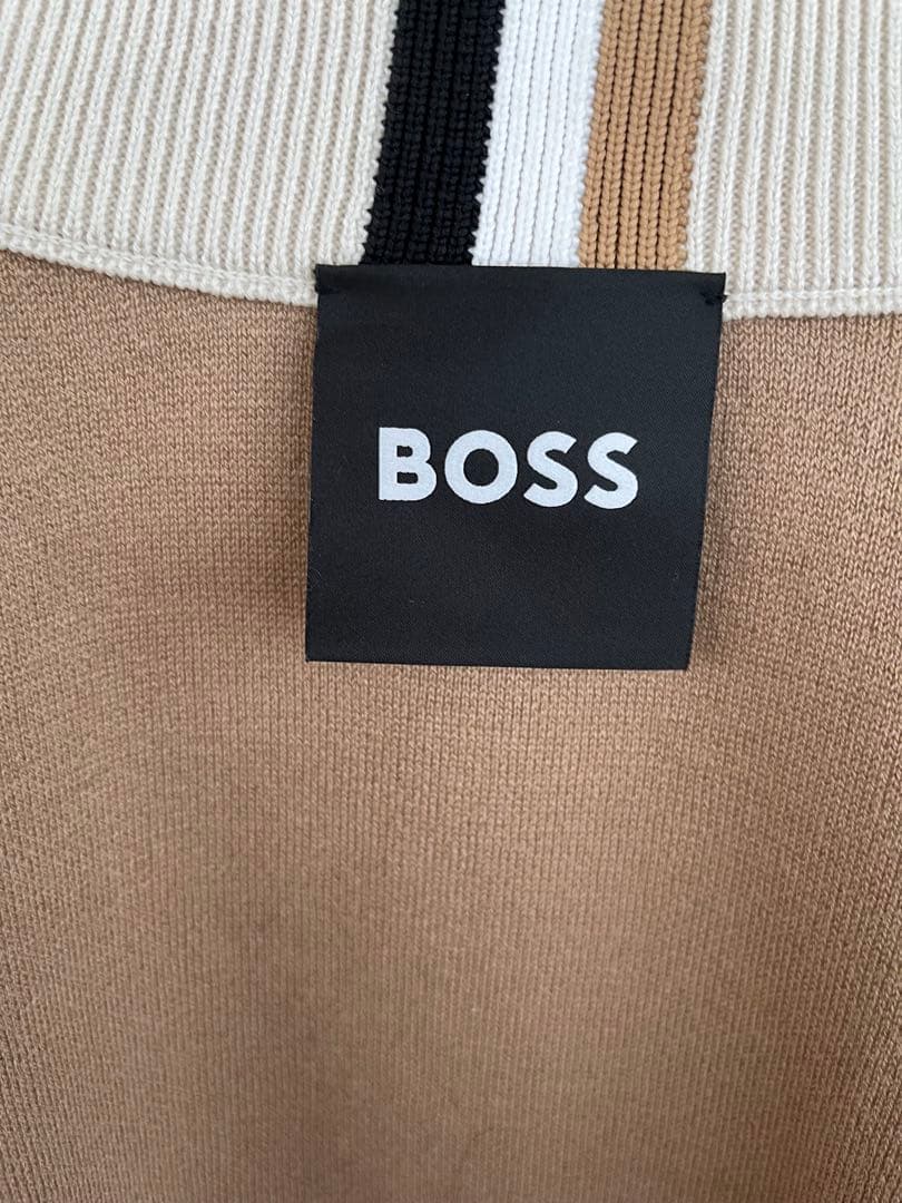 BOSS パデッドジャケット　アイボリー M