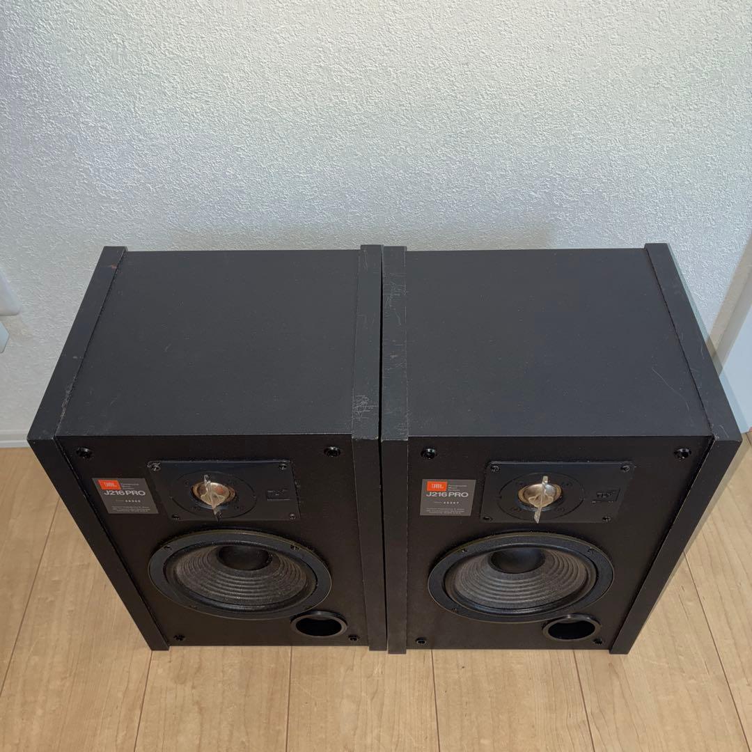 【美品】JBL ブックシェルフスピーカー　J216PRO シリアル連番