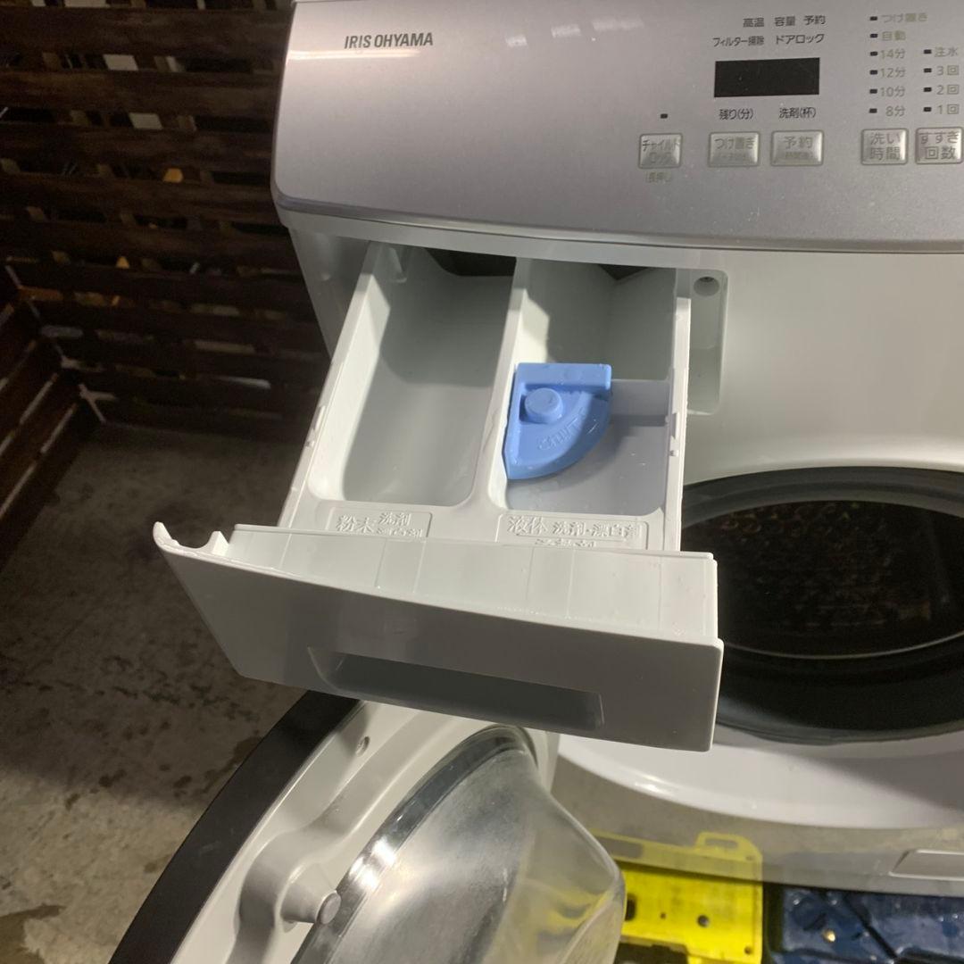 K766 アイリスオーヤマ ドラム式洗濯乾燥機 FLK842-W 2023年製