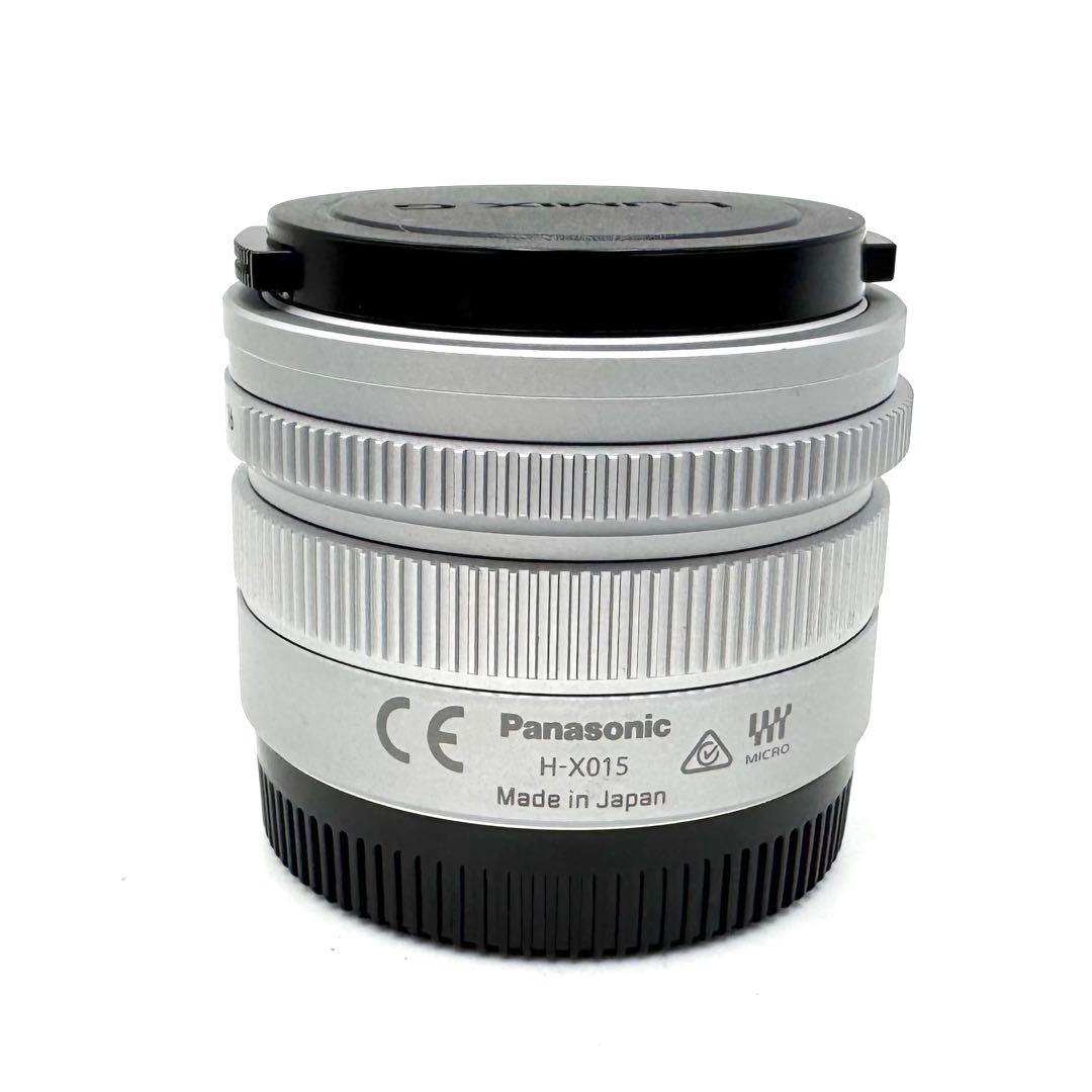 美品 Panasonic LEICA DG SUMMILUX 15mm F1.7