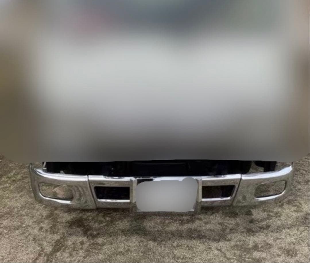 トラック 2t バンパー シルバー