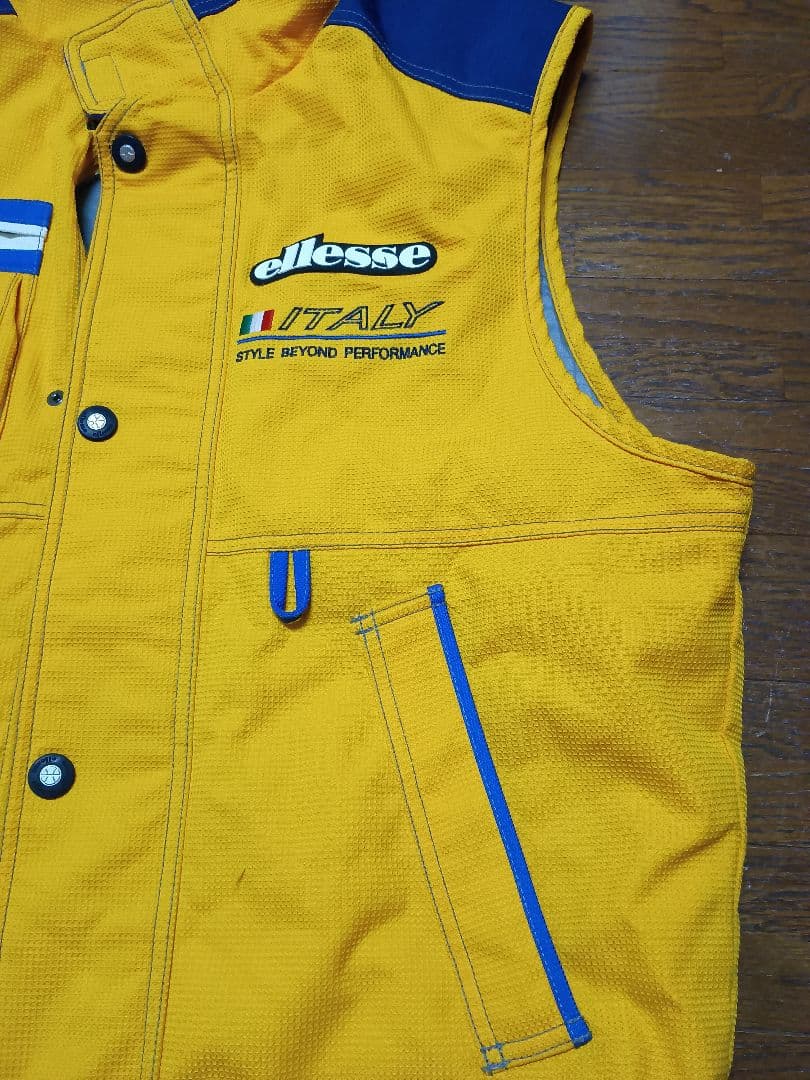 サイズO スキーウェア ベスト　ellesse イタリアモデル　エレッセ