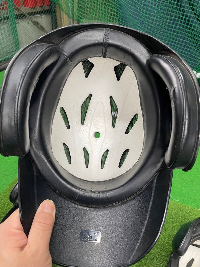 軟式野球用　ヘルメット 7個　ネイビー