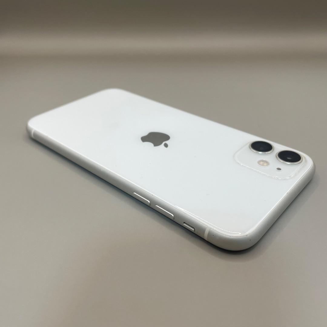 美品✨iPhone11 128GB ホワイト　バッテリー新品100％