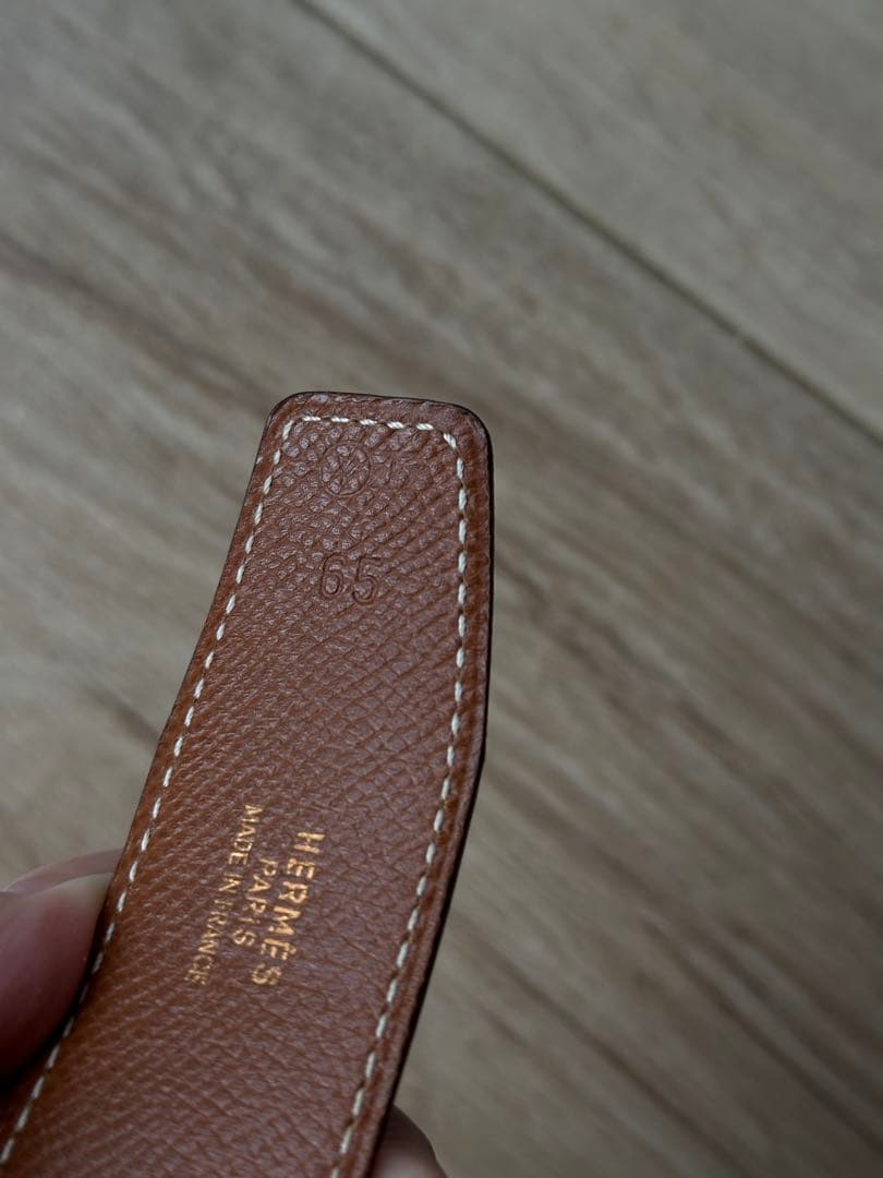HERMES H コンスタンスベルト　リバーシブル