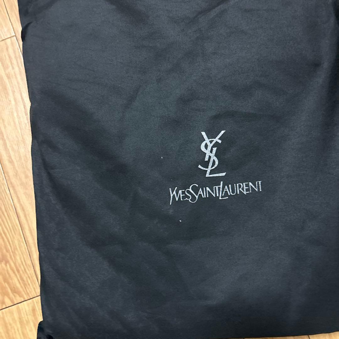 YSL 黒 キルティングバッグ 大きめ