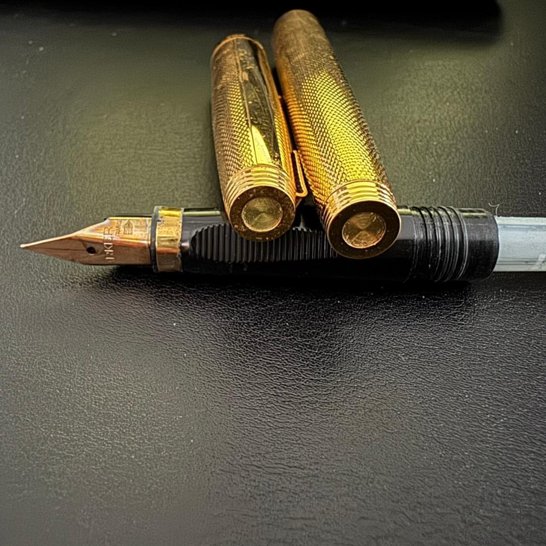 PARKER パーカー 万年筆 14K XF プラスヴァンドーム ゴールド