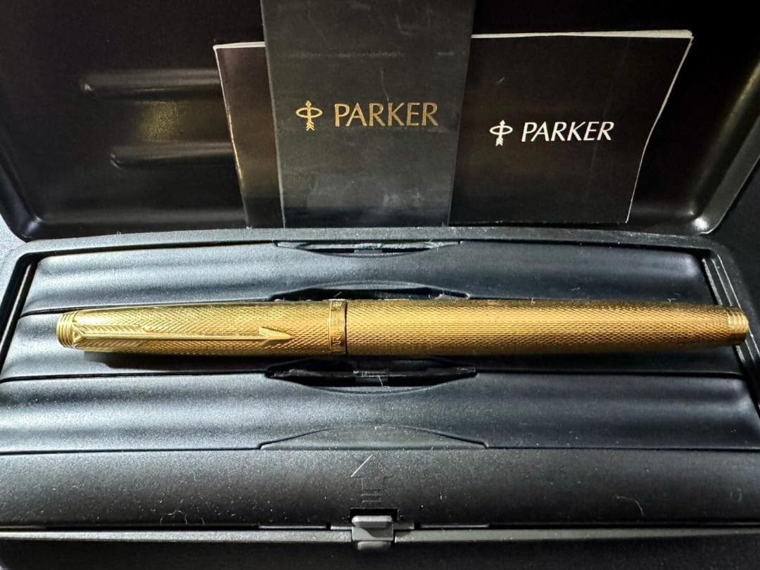 PARKER パーカー 万年筆 14K XF プラスヴァンドーム ゴールド
