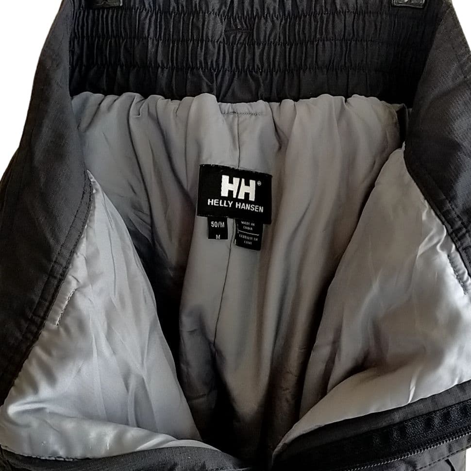 高機能 US ヘリーハンセン スキー スノーボード グレー パンツ M