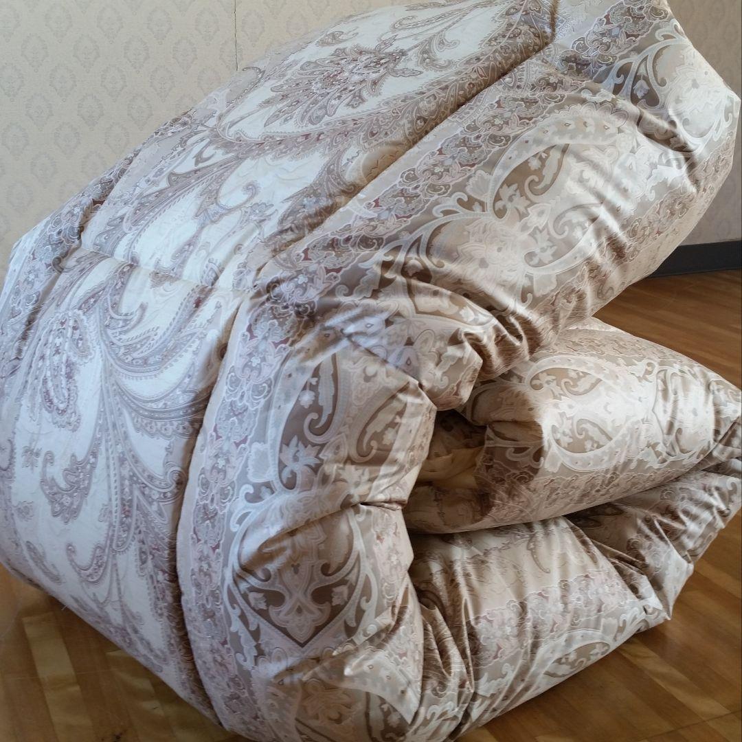 高級 ホテル仕様 羽毛を越えた 丸洗い 抗菌 防臭 掛け布団 2枚セット 日本製