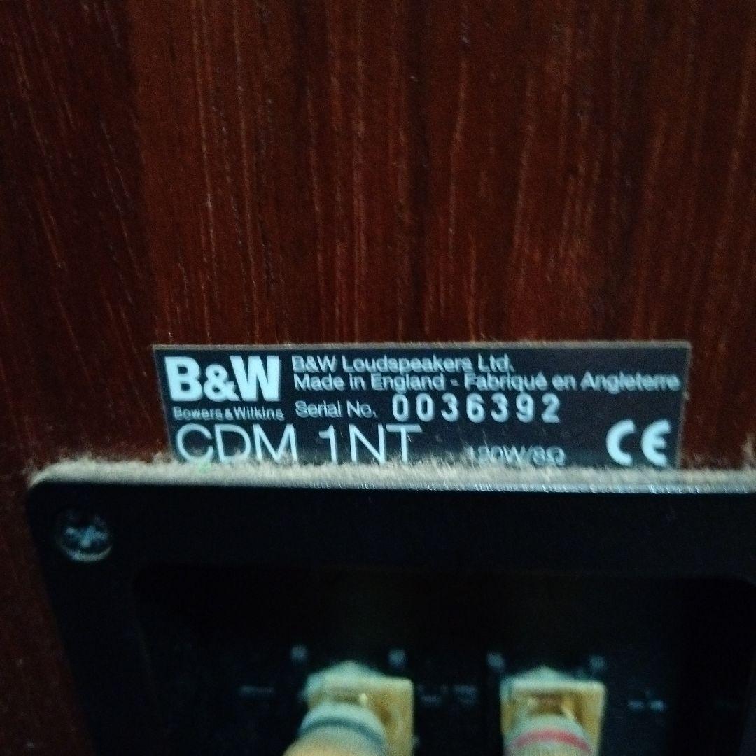 B&W スピーカー ウッド仕上げ