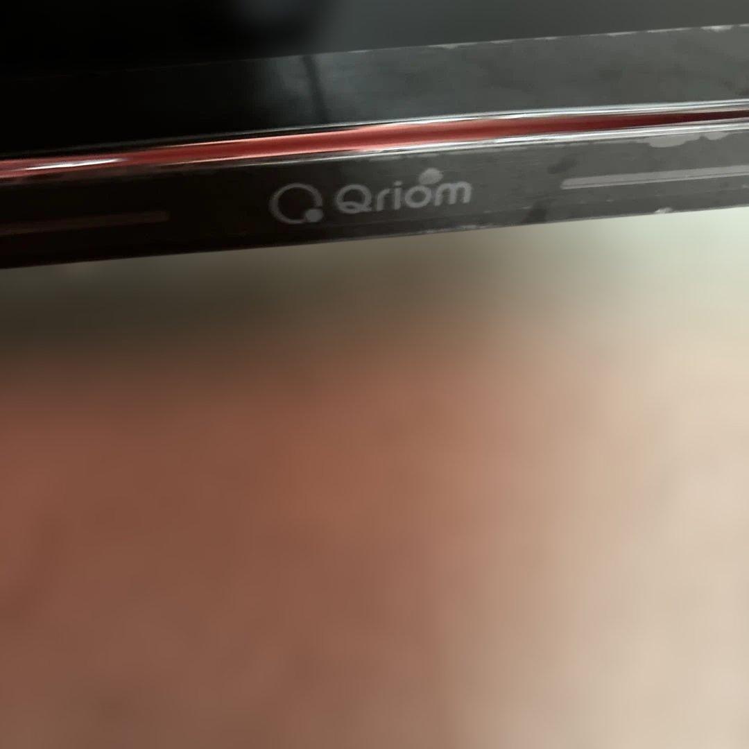 Qriom 43V型 フルハイビジョン液晶テレビ QRT-43W2KRリモコン有