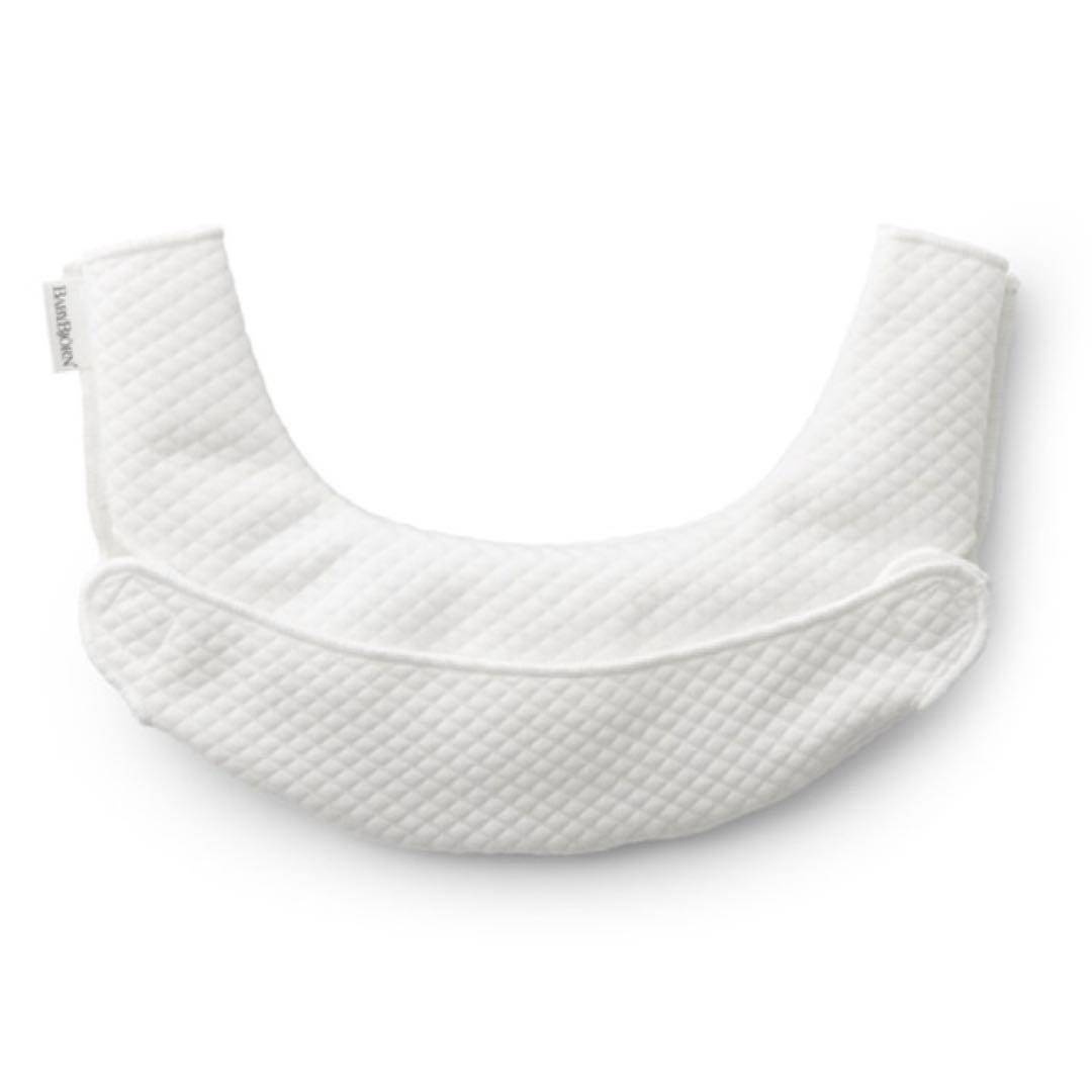 【未使用】BABYBJORNワンカイエアー抱っこ紐グレーメッシュ　スタイ付き