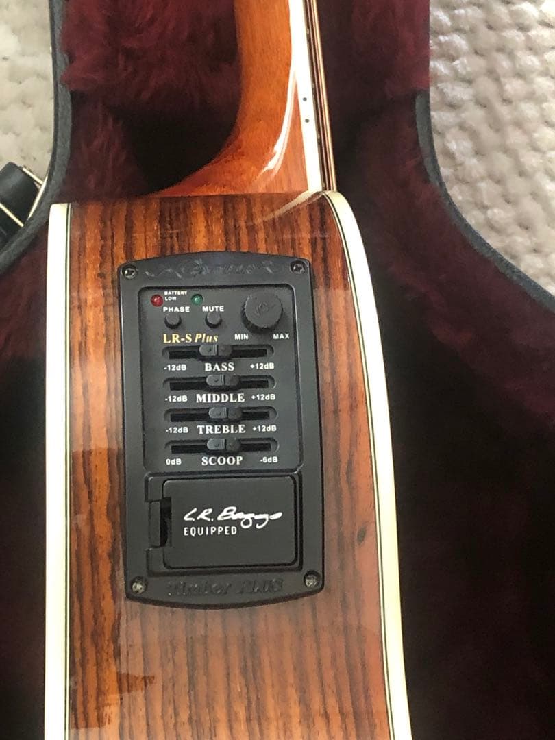 CRAFTER アコースティックエレアコ　ハードケース付き