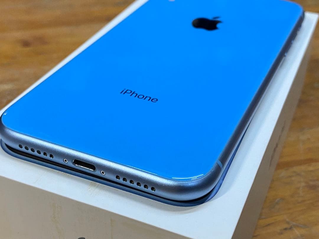 も*ち様 【ジャンク】iPhone XR 64GB 本体 ブルー au IMEI