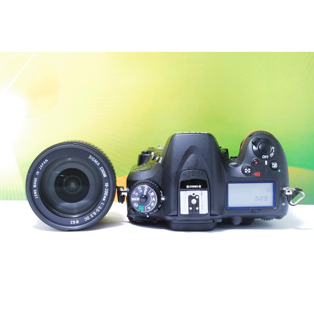1本完結セット✨Nikon D7100 ＋SIGMA 18-200mm 高性能機