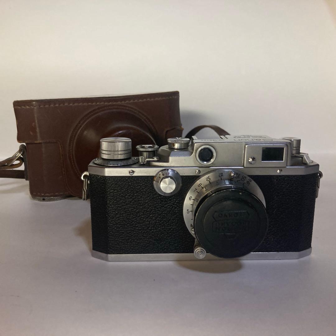キャノン　オールドカメラ　NO.135725 革ケース付き