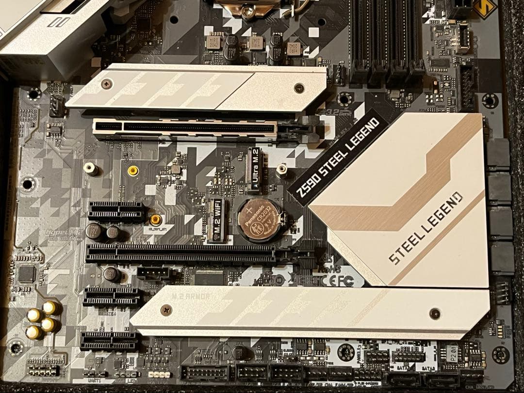 ASRock z590 Steellegend マザーボード ddr4