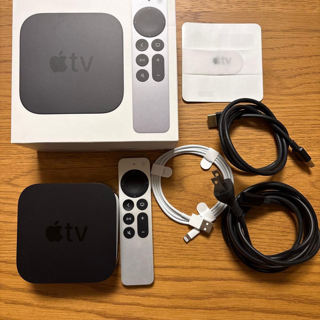 Apple TV 4K HDR 第2世代64GB フルセット+HDMIケーブル