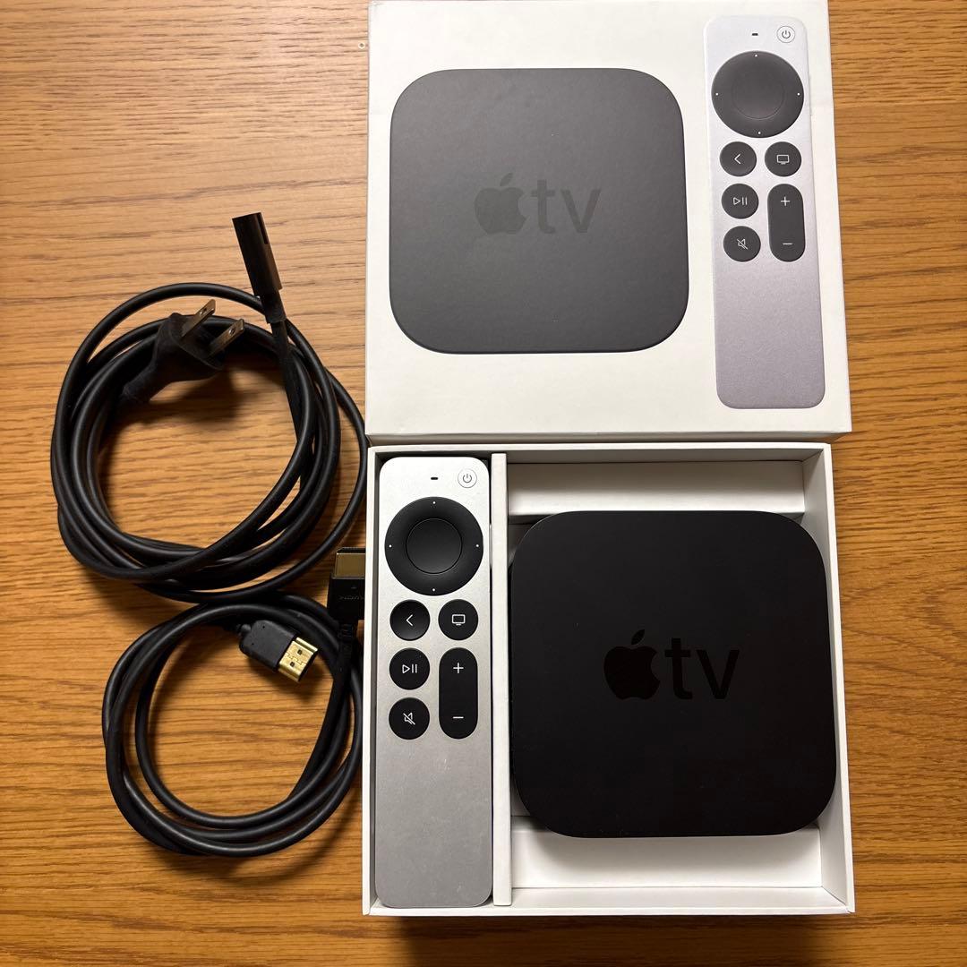 Apple TV 4K HDR 第2世代64GB フルセット+HDMIケーブル