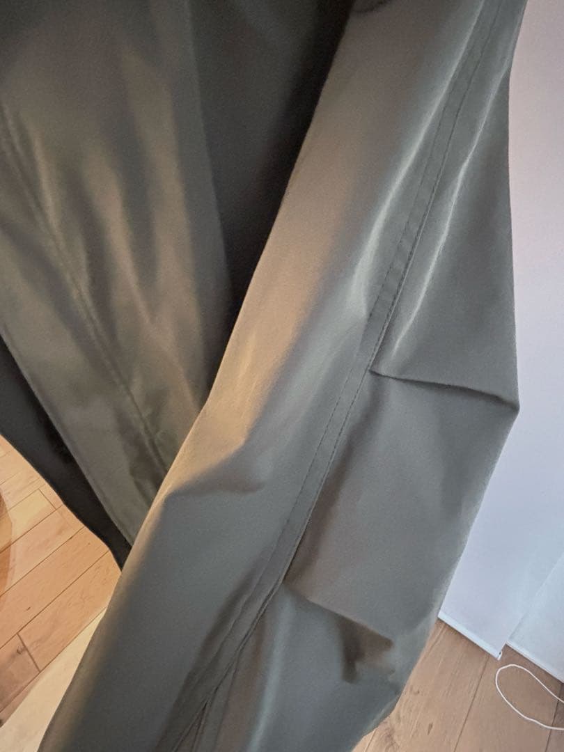 ライナーコート付きオリーブグリーン モッズコート フード付き　38サイズ